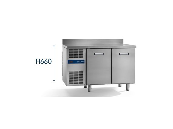 Tavolo refrigerato Daiquiri Basic Line 2 porte 0/+ 8° alzatina